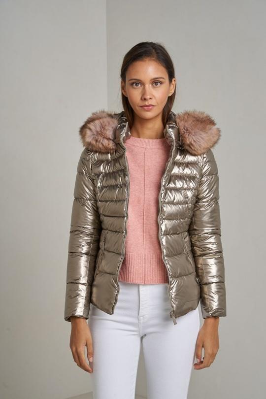 Doudounes Femme Acier Attrait Paris AT8232B Efashion Paris