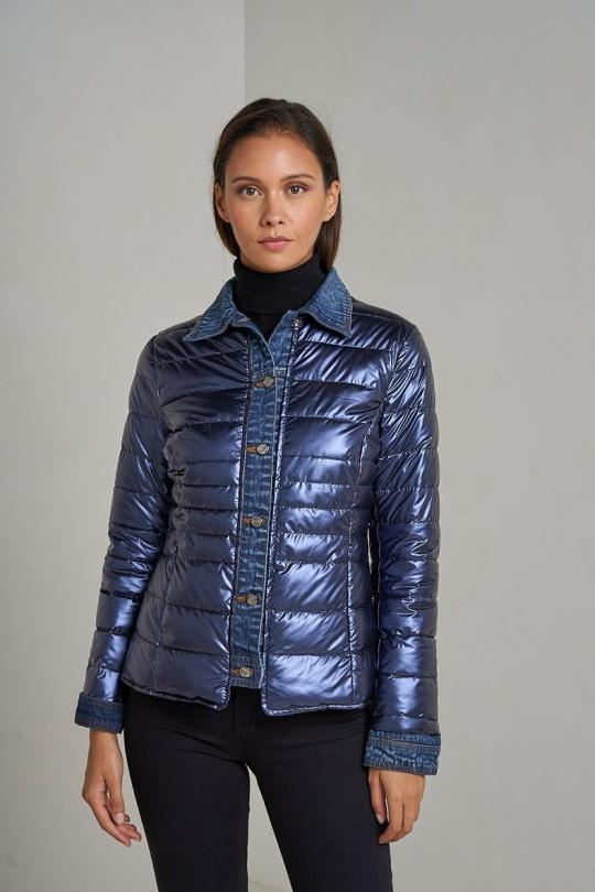 Doudounes Femme Noir Attrait Paris AT8288B Efashion Paris