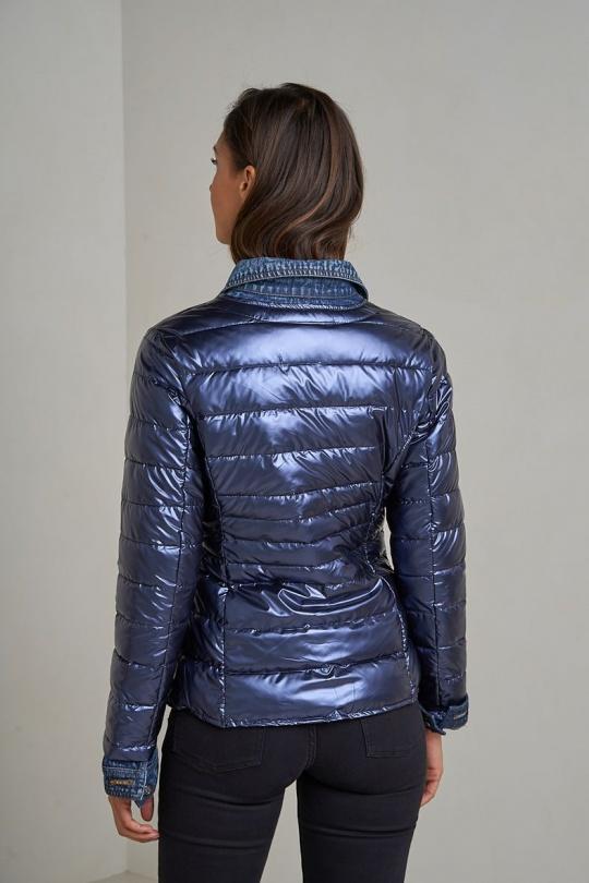 Doudounes Femme Noir Attrait Paris AT8288B Efashion Paris