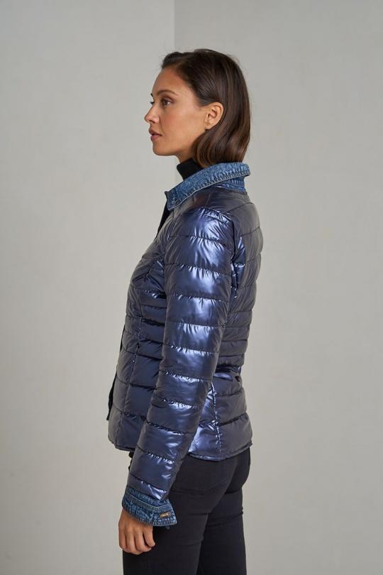 Doudounes Femme Noir Attrait Paris AT8288B Efashion Paris