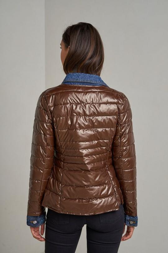 Doudounes Femme Noir Attrait Paris AT8288B Efashion Paris