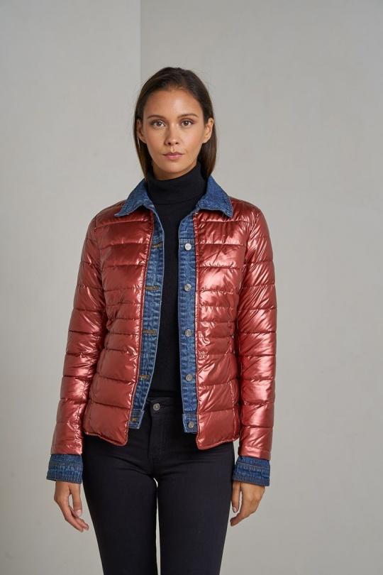 Doudounes Femme Noir Attrait Paris AT8288B Efashion Paris