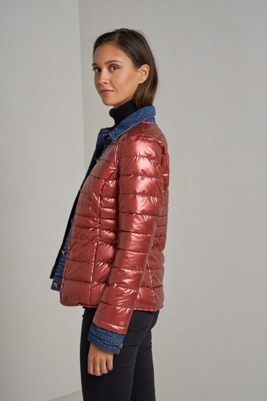 Doudounes Femme Noir Attrait Paris AT8288B Efashion Paris