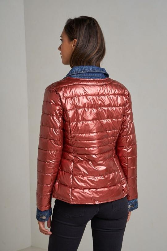 Doudounes Femme Noir Attrait Paris AT8288B Efashion Paris