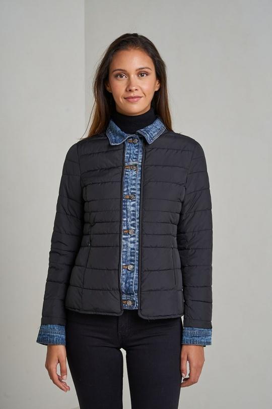 Doudounes Femme Jaune clair Attrait Paris AT8288 Efashion Paris