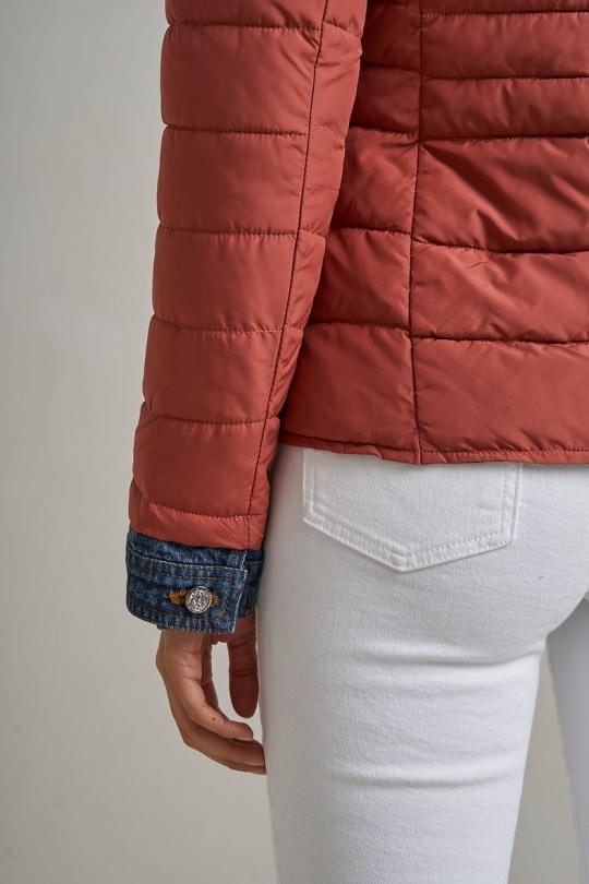 Doudounes Femme Jaune clair Attrait Paris AT8288 Efashion Paris