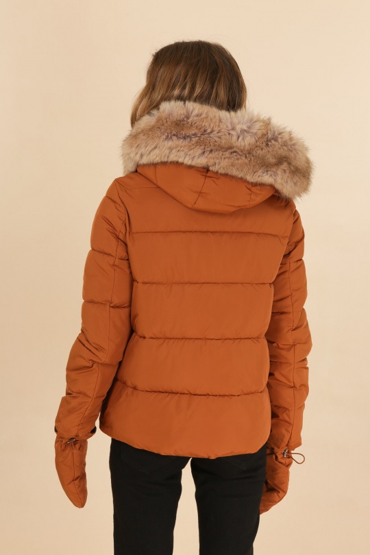 Doudounes Femme Camel Attrait Paris AT8336 Efashion Paris