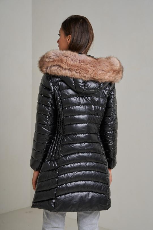 Doudounes Femme Bleu jean Attrait Paris AT8258B Efashion Paris