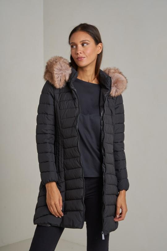 Doudounes Femme Vert Attrait Paris AT8258. Efashion Paris