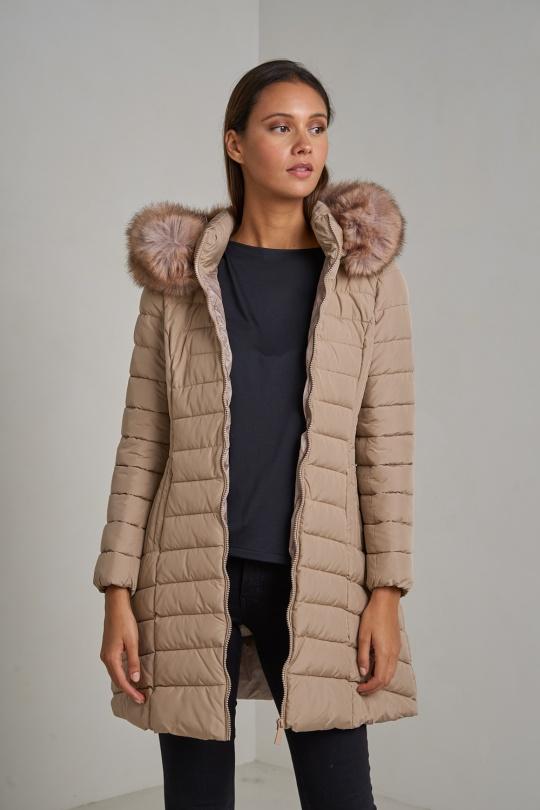 Doudounes Femme Vert Attrait Paris AT8258. Efashion Paris