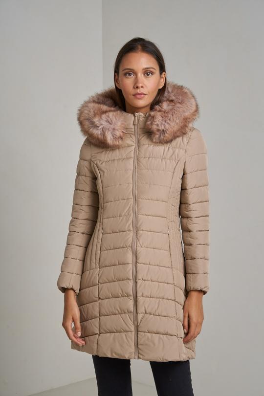 Doudounes Femme Vert Attrait Paris AT8258. Efashion Paris