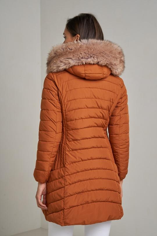 Doudounes Femme Vert Attrait Paris AT8258. Efashion Paris