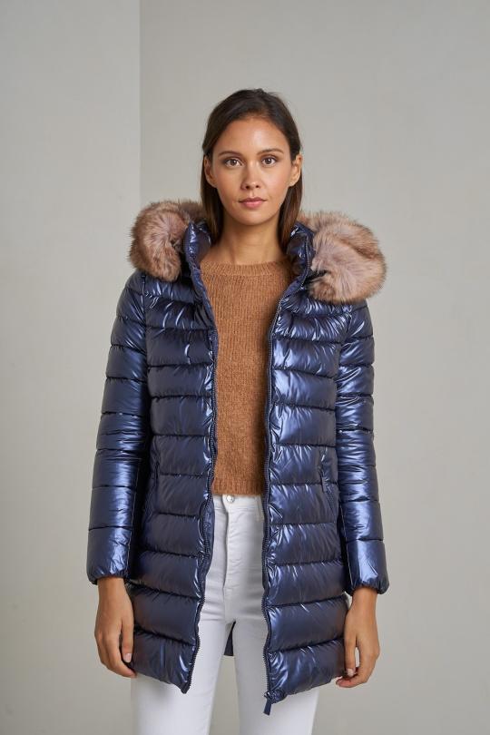 Doudounes Femme Vert sapin Attrait Paris AT8267B. Efashion Paris