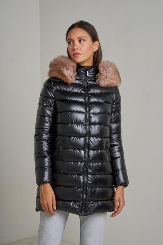 Doudounes Femme Vert sapin Attrait Paris AT8267B. Efashion Paris