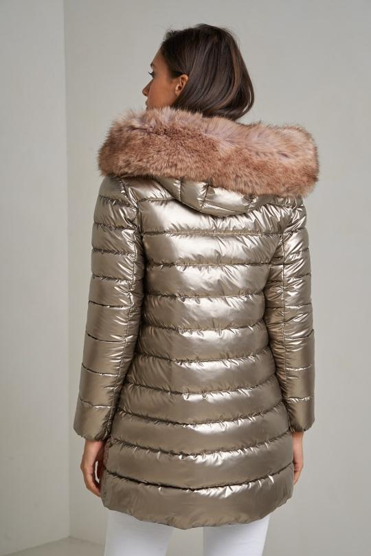 Doudounes Femme Vert sapin Attrait Paris AT8267B. Efashion Paris