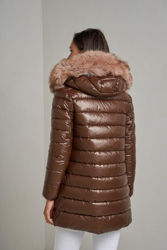 Doudounes Femme Vert sapin Attrait Paris AT8267B. Efashion Paris