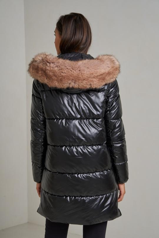 Doudounes Femme Vert Attrait Paris AT8332B Efashion Paris