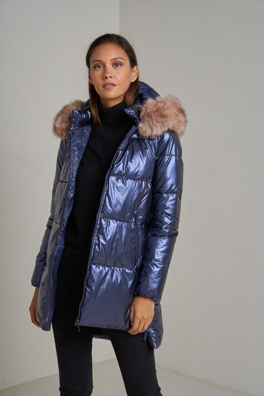 Doudounes Femme Vert Attrait Paris AT8332B Efashion Paris