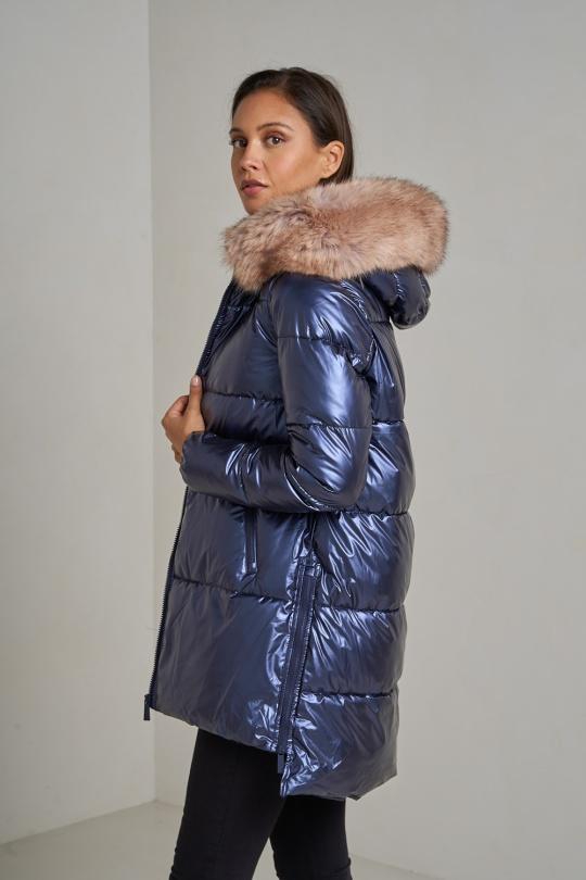 Doudounes Femme Vert Attrait Paris AT8332B Efashion Paris