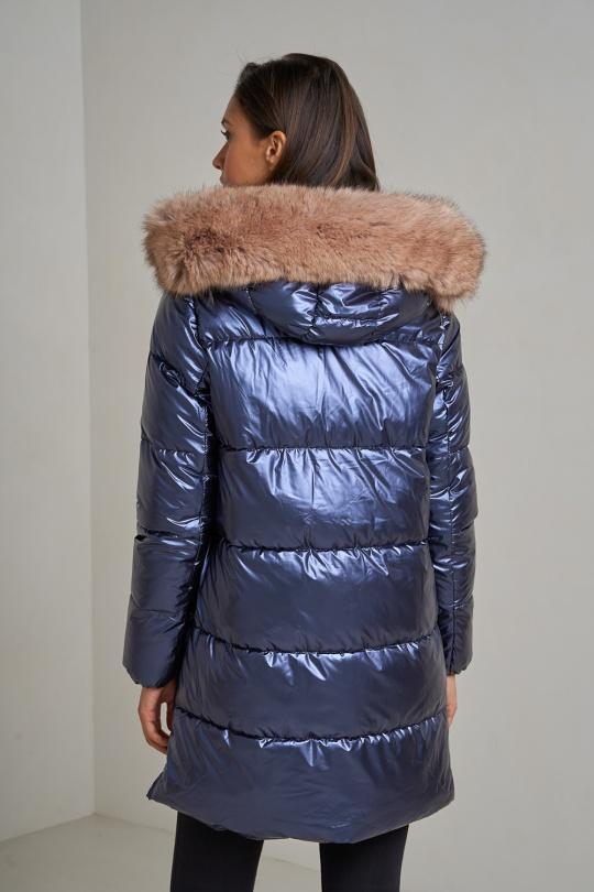 Doudounes Femme Vert Attrait Paris AT8332B Efashion Paris