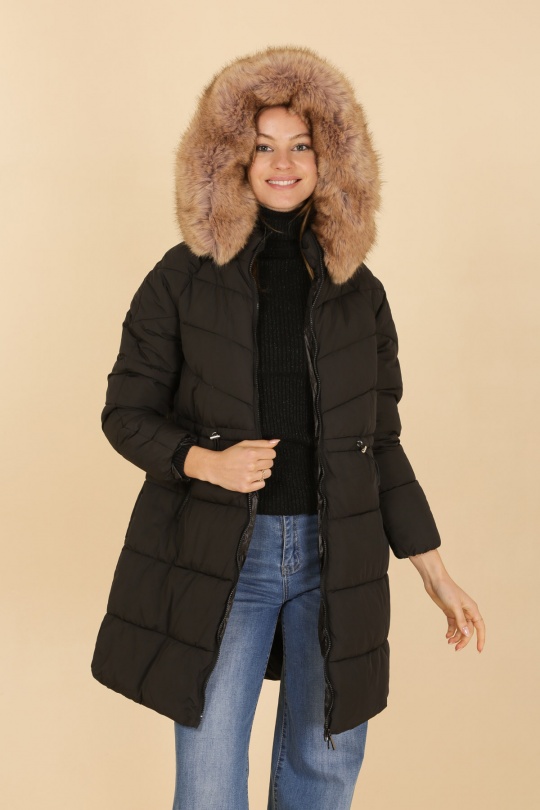 Doudounes Femme Vert Attrait Paris AT8338 Efashion Paris