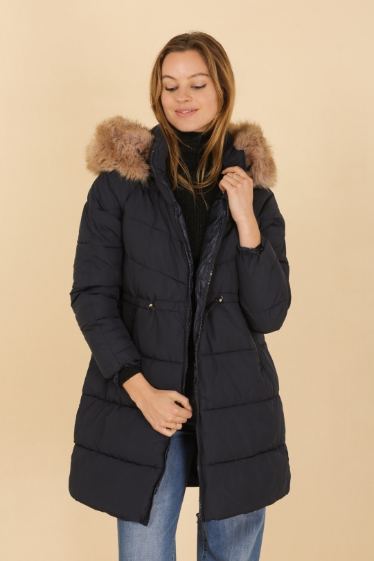 Doudounes Femme Vert Attrait Paris AT8338 Efashion Paris