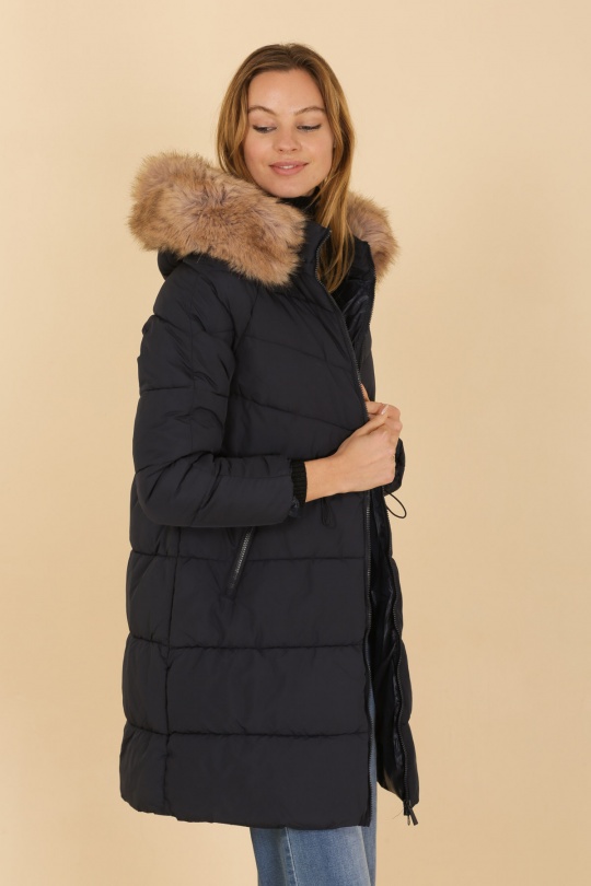 Doudounes Femme Vert Attrait Paris AT8338 Efashion Paris