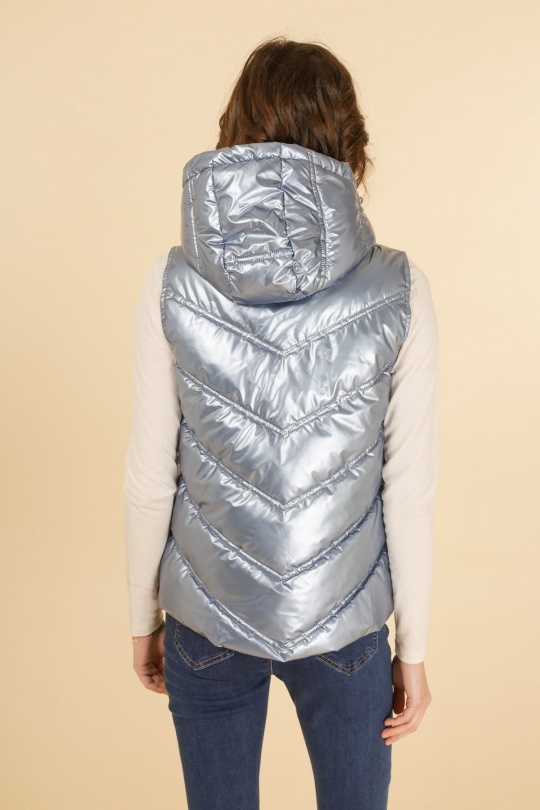 Doudounes Femme Blanc Attrait Paris AT8366B Efashion Paris