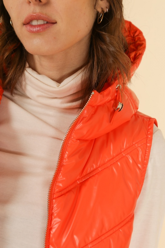 Doudounes Femme Blanc Attrait Paris AT8366B Efashion Paris