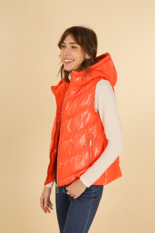 Doudounes Femme Blanc Attrait Paris AT8366B Efashion Paris