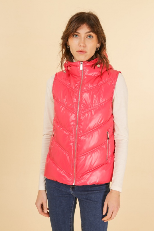 Doudounes Femme Blanc Attrait Paris AT8366B Efashion Paris