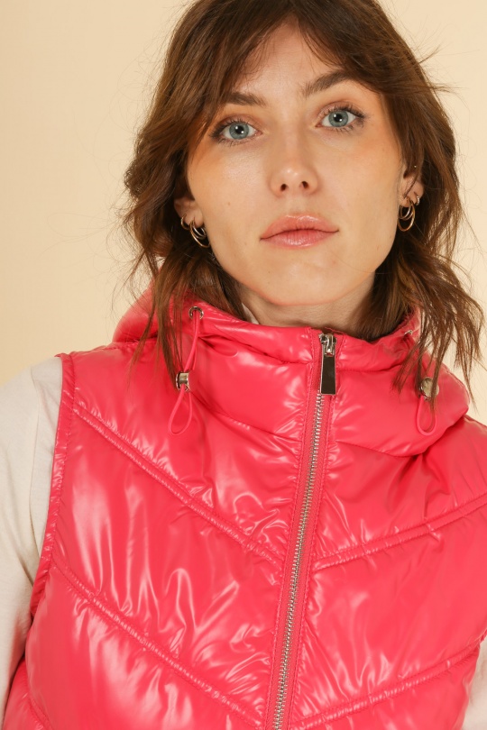 Doudounes Femme Blanc Attrait Paris AT8366B Efashion Paris