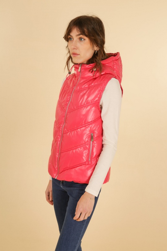 Doudounes Femme Blanc Attrait Paris AT8366B Efashion Paris