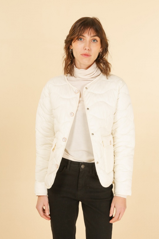 Doudounes Femme Mauve Attrait Paris AT8371 Efashion Paris