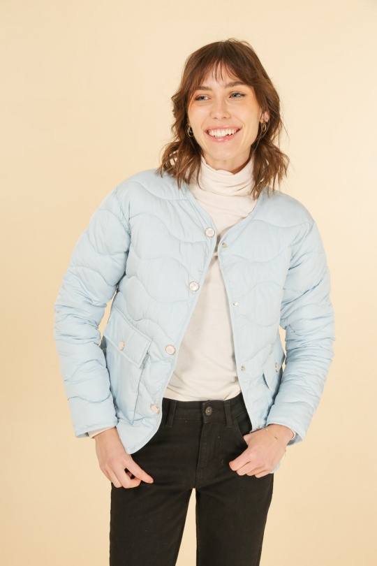 Doudounes Femme Mauve Attrait Paris AT8371 Efashion Paris