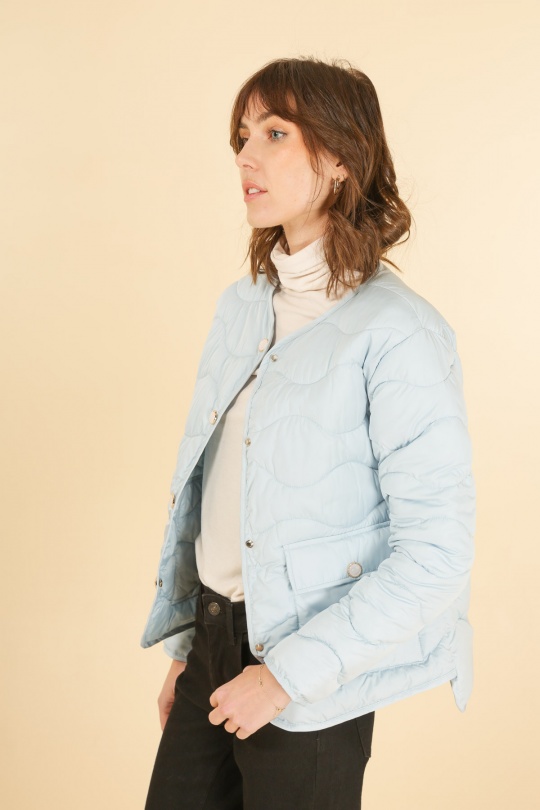 Doudounes Femme Mauve Attrait Paris AT8371 Efashion Paris