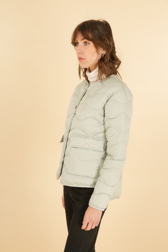 Doudounes Femme Mauve Attrait Paris AT8371 Efashion Paris