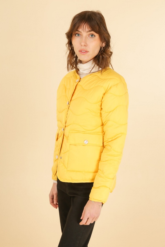 Doudounes Femme Mauve Attrait Paris AT8371 Efashion Paris