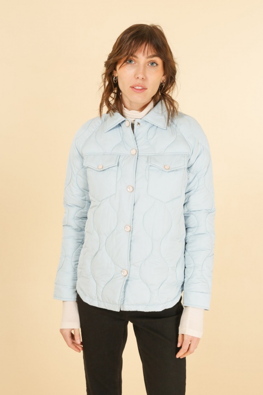 Doudounes Femme Jaune Attrait Paris AT8372 Efashion Paris