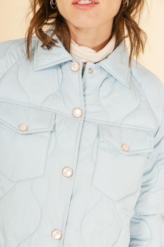 Doudounes Femme Jaune Attrait Paris AT8372 Efashion Paris