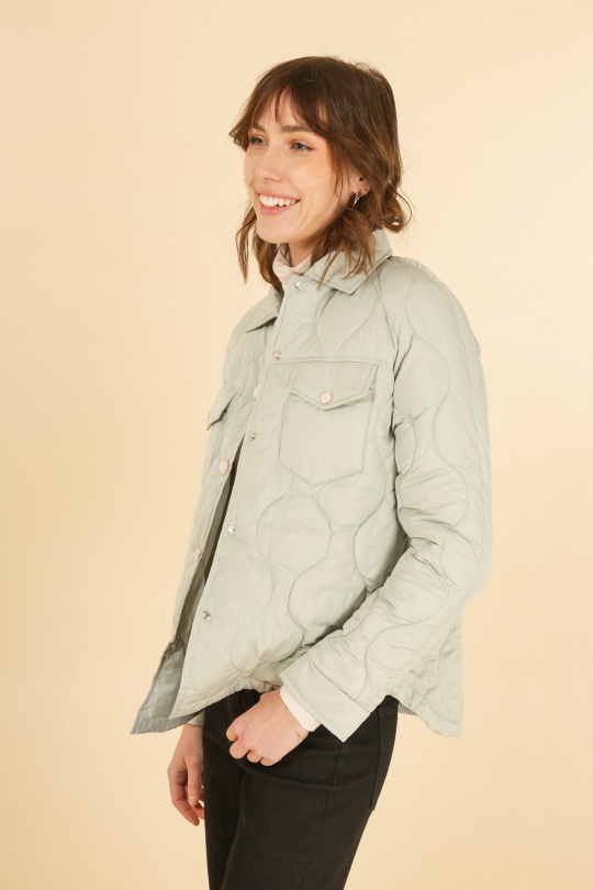 Doudounes Femme Jaune Attrait Paris AT8372 Efashion Paris