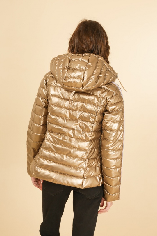 Doudounes Femme Argent Attrait Paris AT8368B Efashion Paris