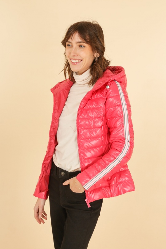 Doudounes Femme Argent Attrait Paris AT8368B Efashion Paris