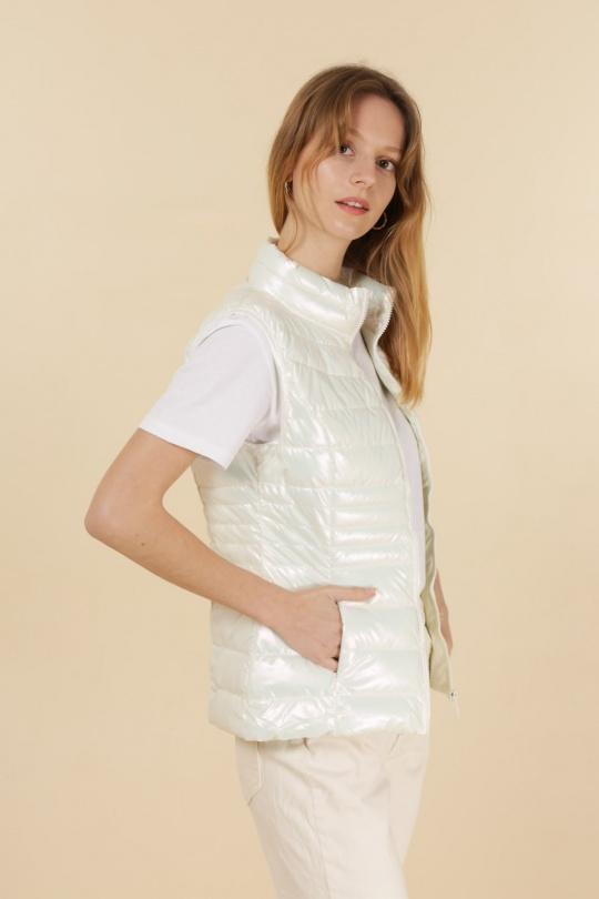 Doudounes Femme Argent Attrait Paris AT342B Efashion Paris