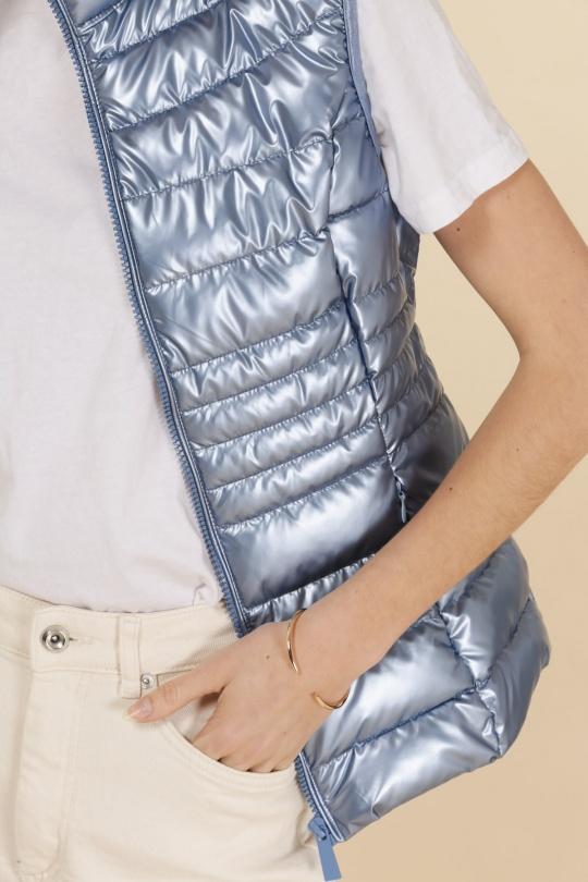 Doudounes Femme Argent Attrait Paris AT342B Efashion Paris