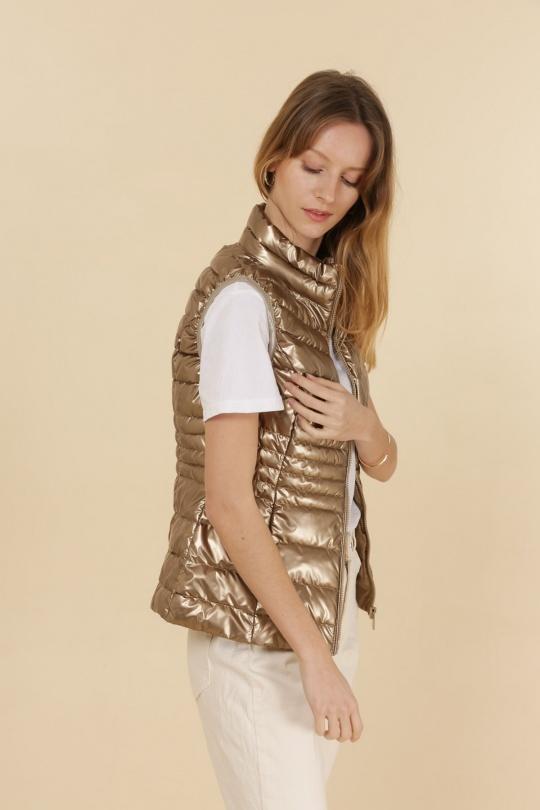 Doudounes Femme Argent Attrait Paris AT342B Efashion Paris