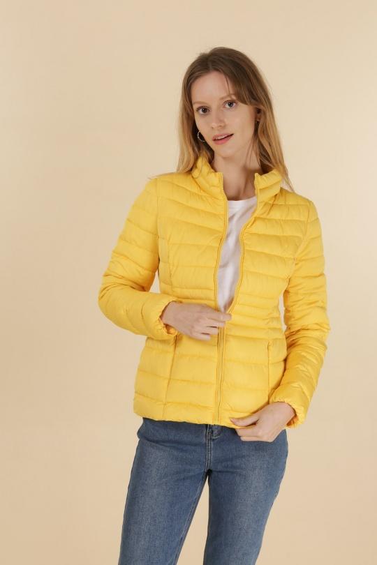 Doudounes Femme Beige Attrait Paris AT8089 Efashion Paris