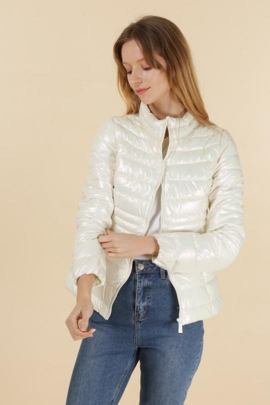 Doudounes Femme Chocolat Attrait Paris AT8089B Efashion Paris