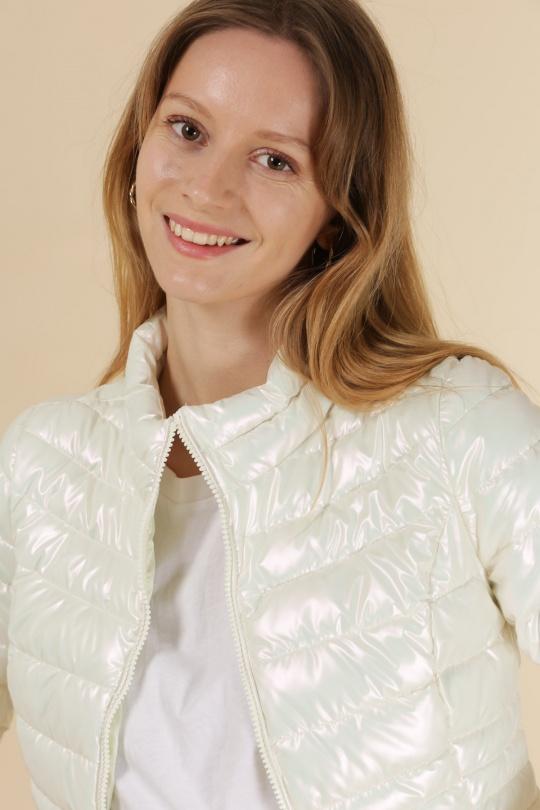 Doudounes Femme Chocolat Attrait Paris AT8089B Efashion Paris