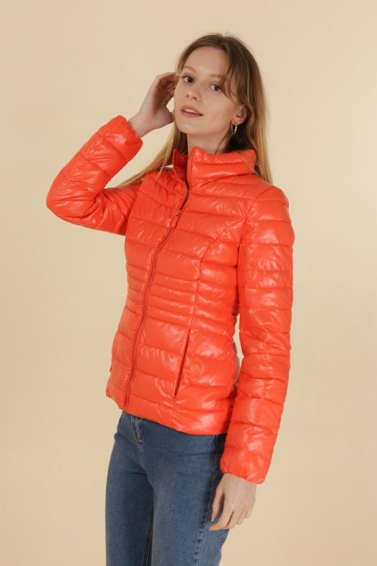 Doudounes Femme Chocolat Attrait Paris AT8089B Efashion Paris